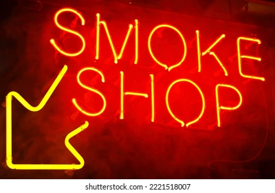 Smoke Shop signage