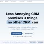 Less Annoying CRM homepage